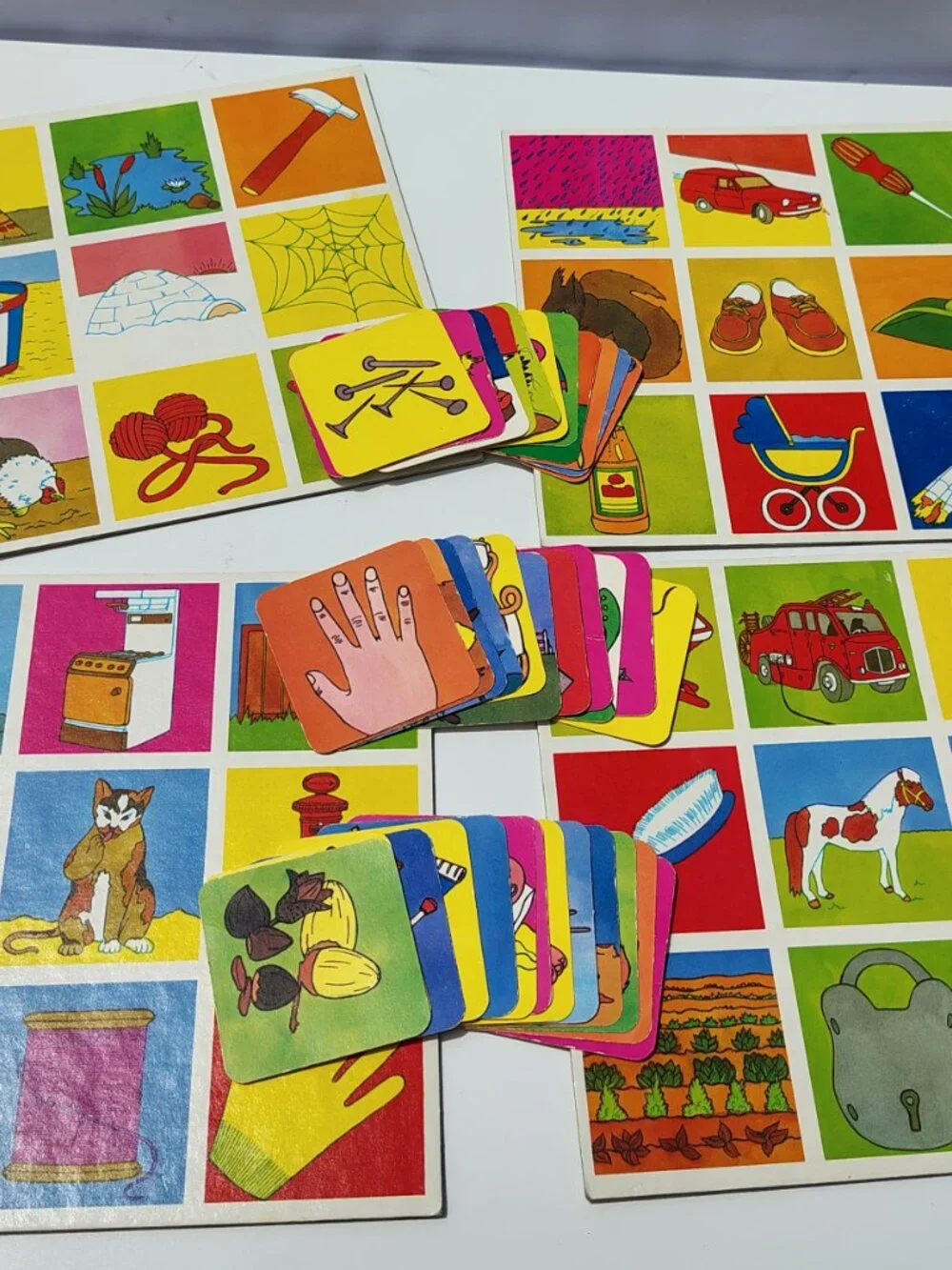 VTG Galt Toys Pair It Lotto Matching Game Kids Complete Reprinted Instructions